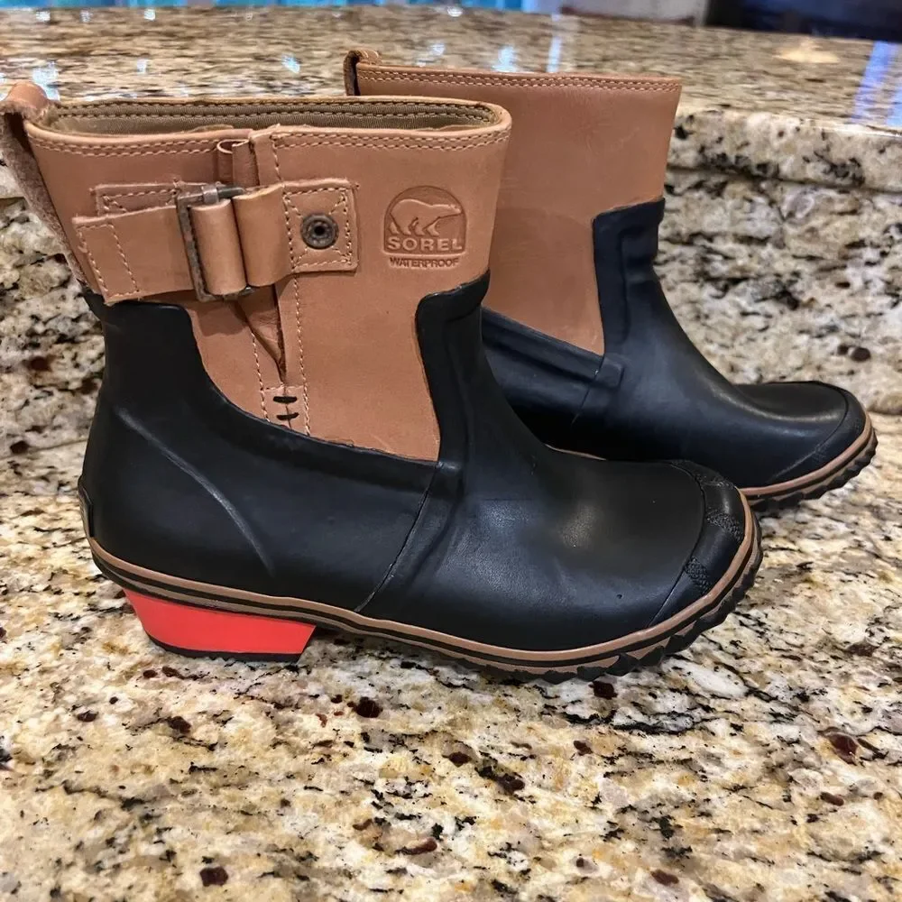 Sorel slim pack riding boot women 5.5